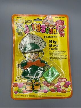 Vintage Jelly Bean Fashions Big Bow Outfit 1982